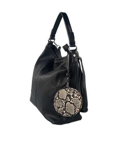 Borsa in similpelle secchiello Daisy